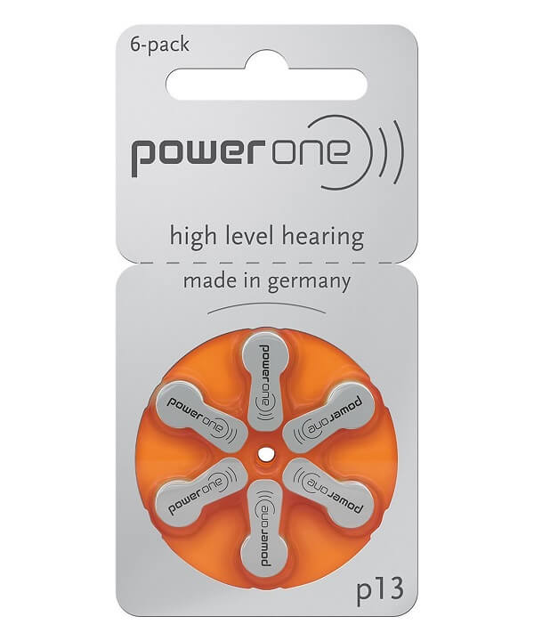 p13 p312 PowerOne Hearing Aid Batteries Type: p10 p675. 