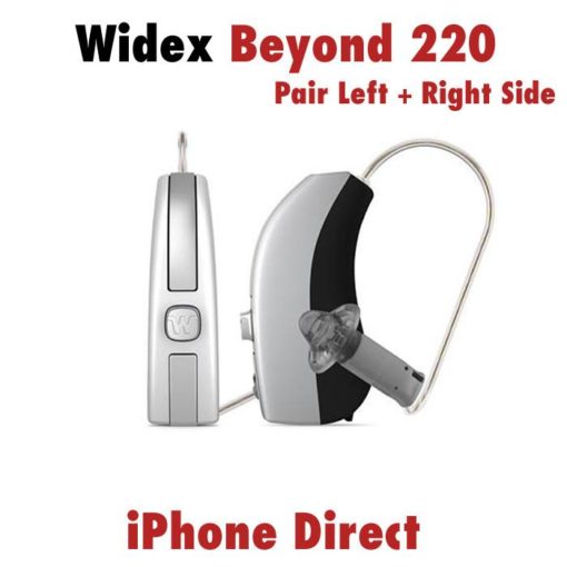 Pair - Widex Beyond 220 Hearing Aids (iPhone Direct)