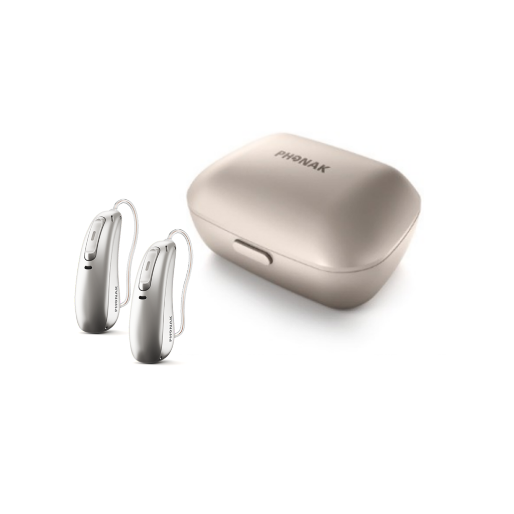 Phonak Audeo Paradise P90 RIC Hearing Aids (Pair) with Charger - Fix