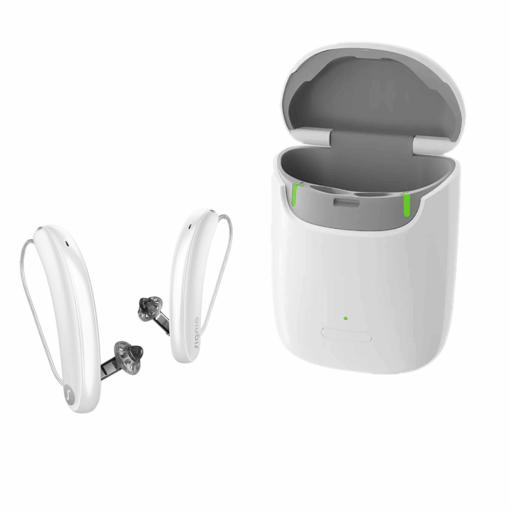 Signia Styletto 7 IX Ultra-Slim, Rechargeable, Multi-Speech Tracking Hearing Aids (Pair) with Portable On-The-Go Charger