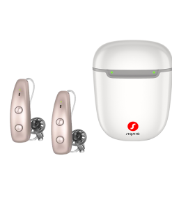Signia Pure Charge&Go MaX 3 Quad-Processor AI Hearing Aids (Pair) with Portable Charging Case
